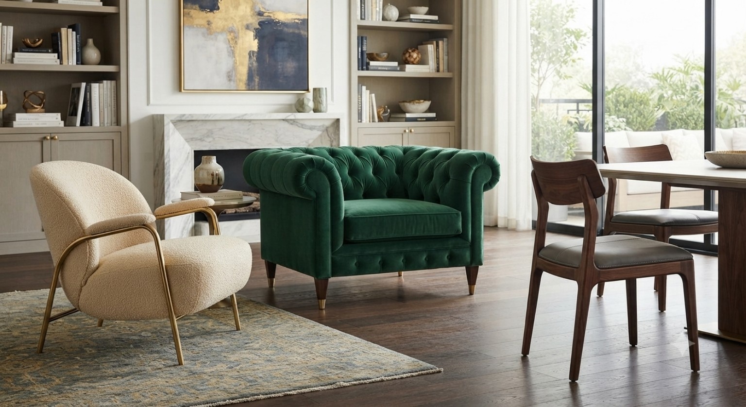 WUUL PALACE Chesterfield Armchair